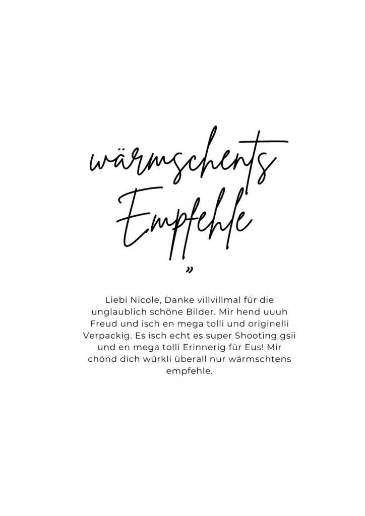 empfehle